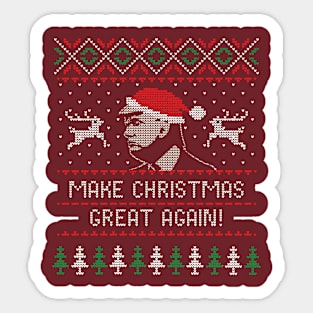 Make Christmas Great Again! Sticker